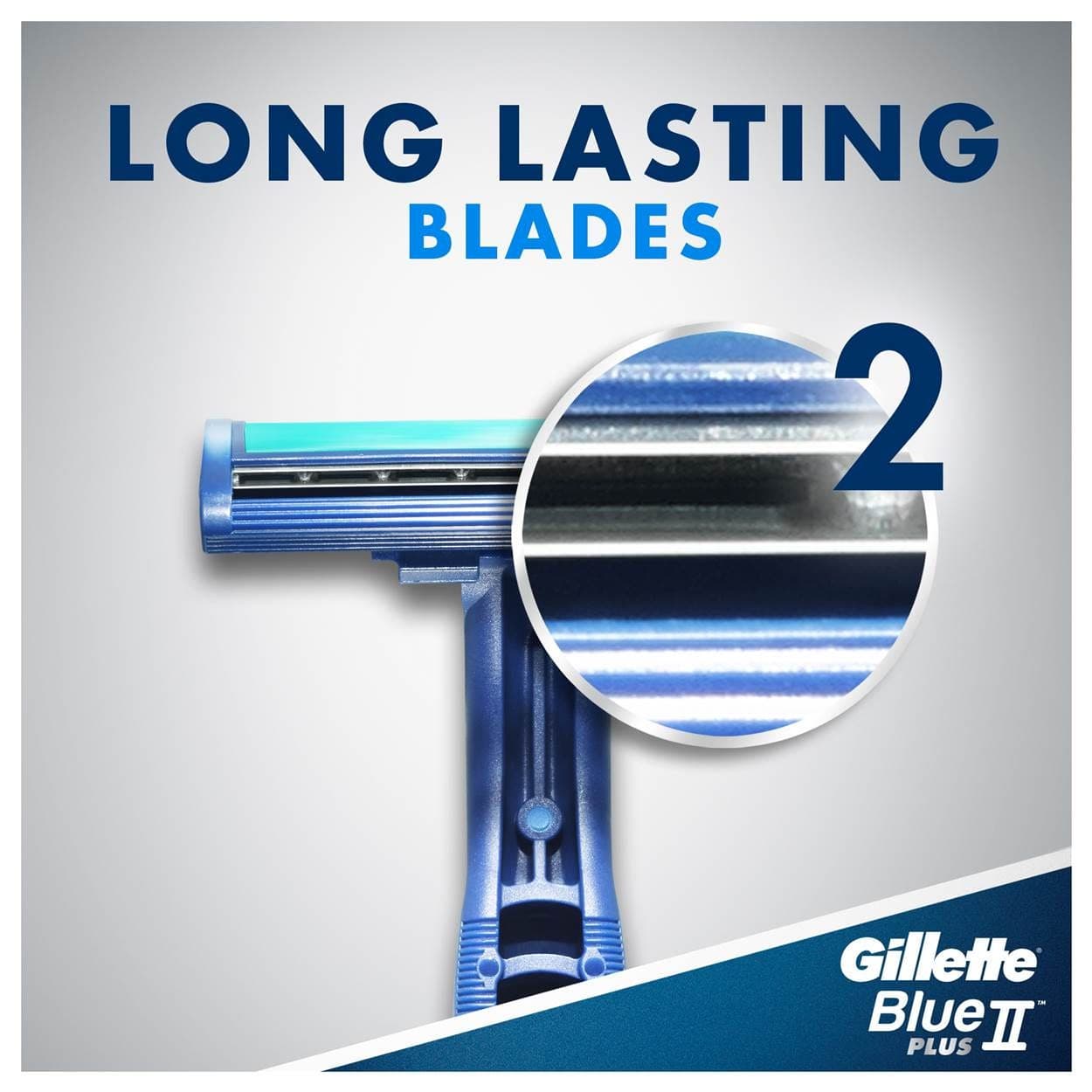 Gillette Razor Blue Ii Plus Promo (10+4) Pcs
