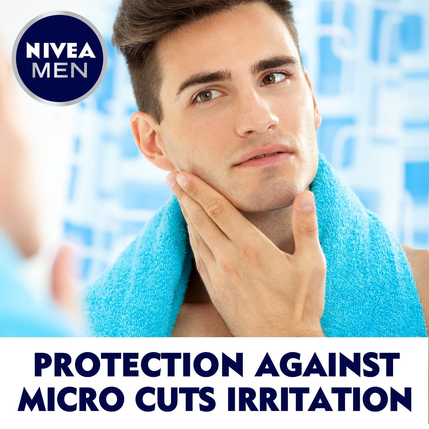 NIVEA Men Care Shaving Foam, Provitamin B5, 200Ml