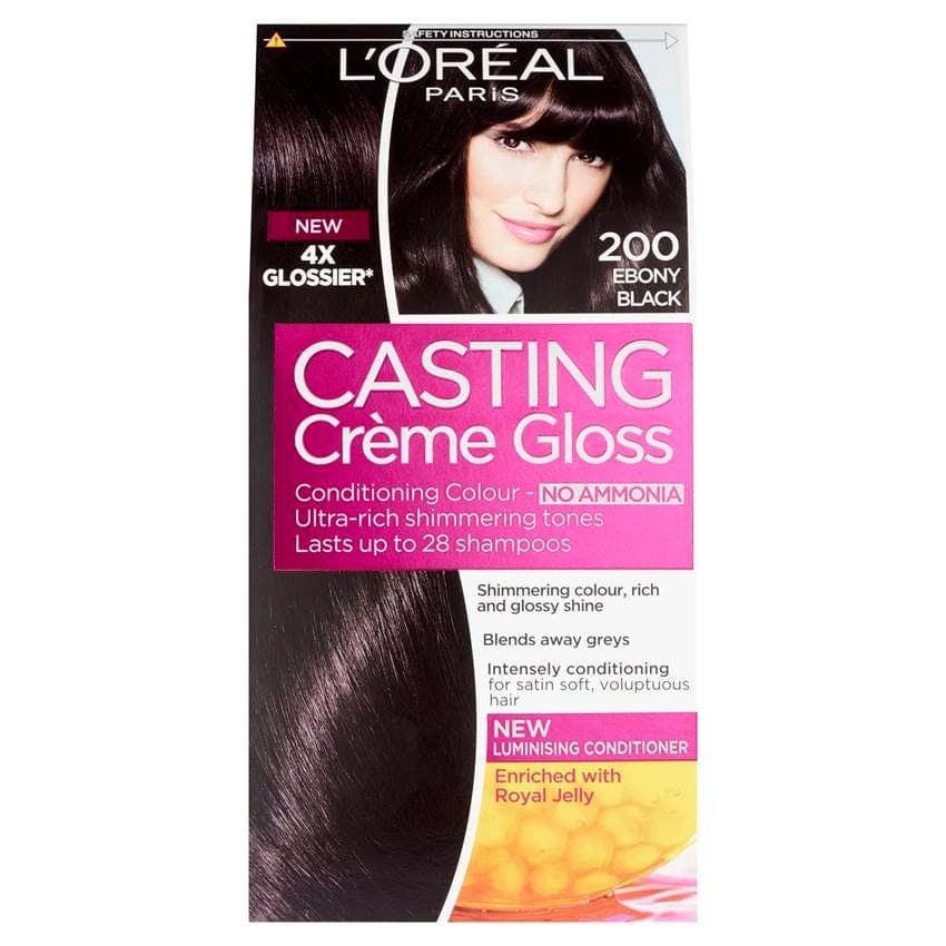 Casting Hair Color Deep Black 200