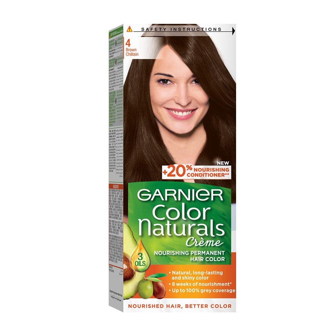 Garnier Color Naturals Creme Hair Color Brown 4
