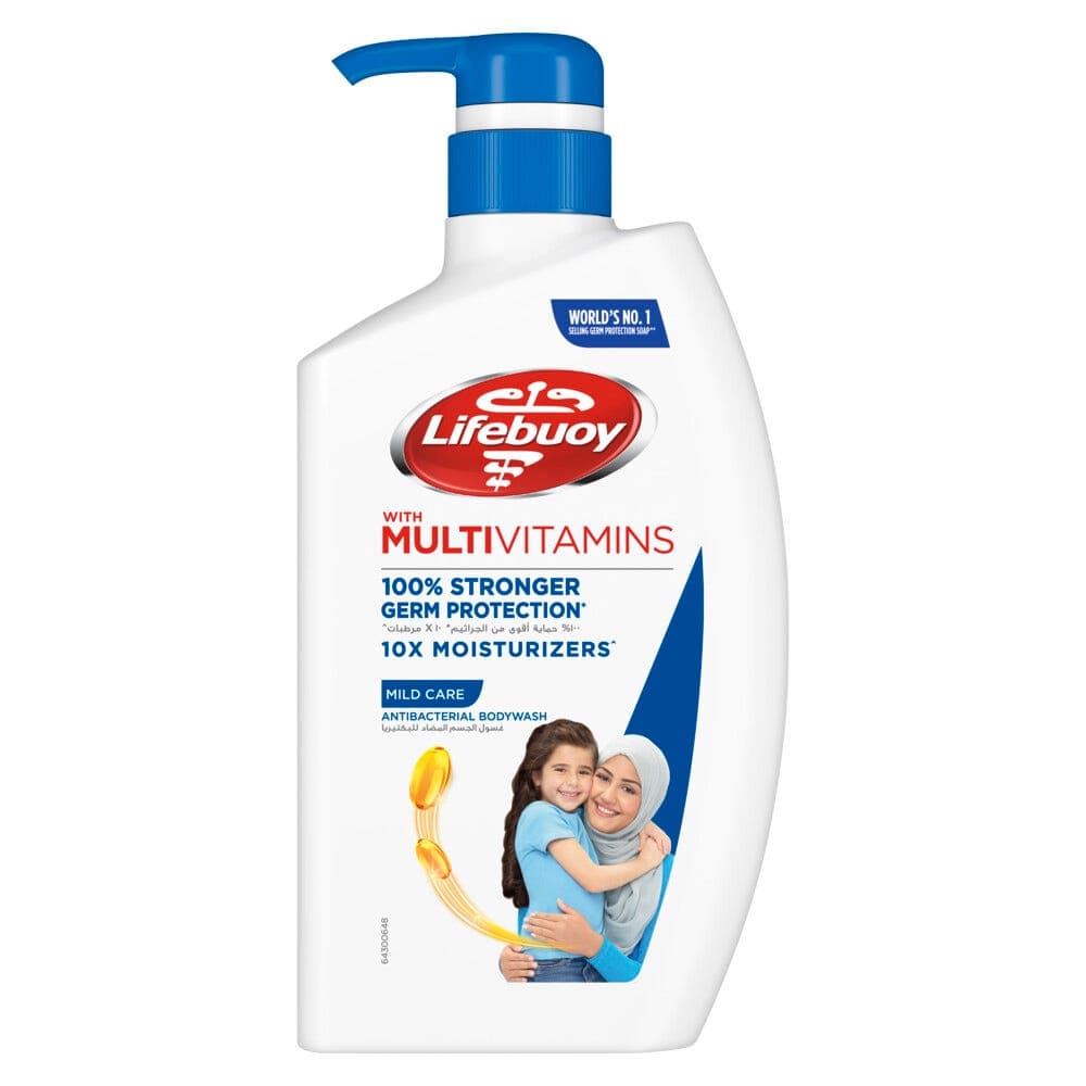 LIFEBUOY Body Wash, Mild Care, 500ml