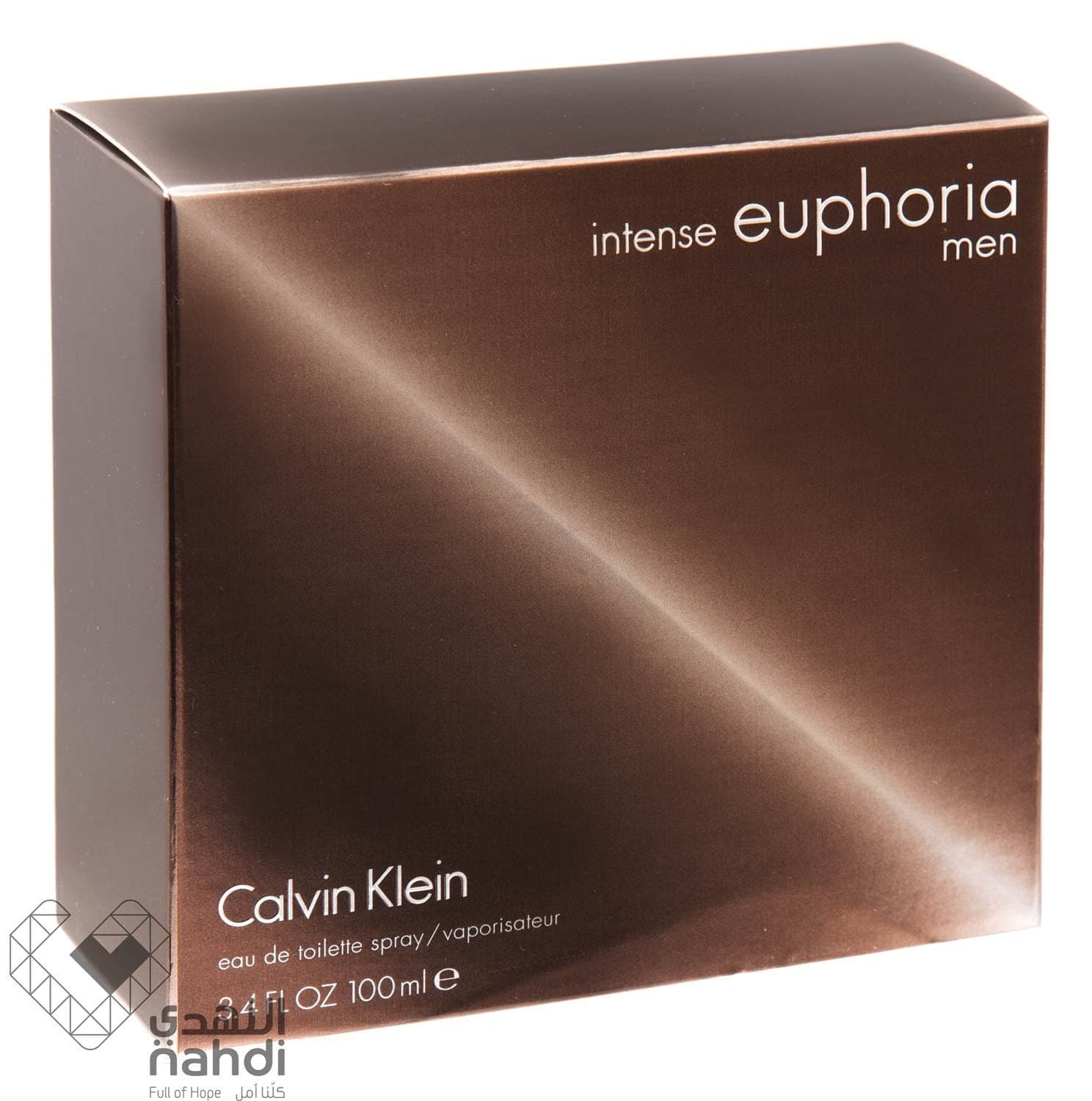 Calvin Klein Euphoria Intense Eau de Toilette for Men - 100 ml