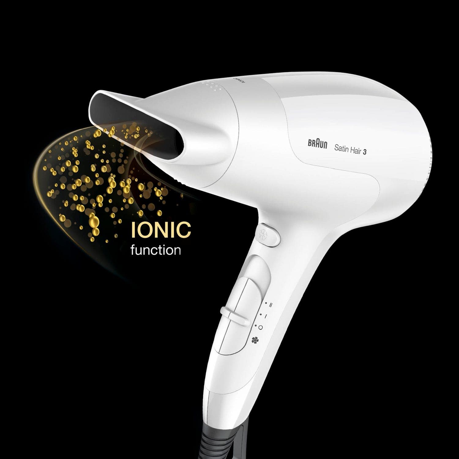 Braun Satin Hair ( 3 ) Iontec Technology Hair Dryer 2000 Watt Hd 380