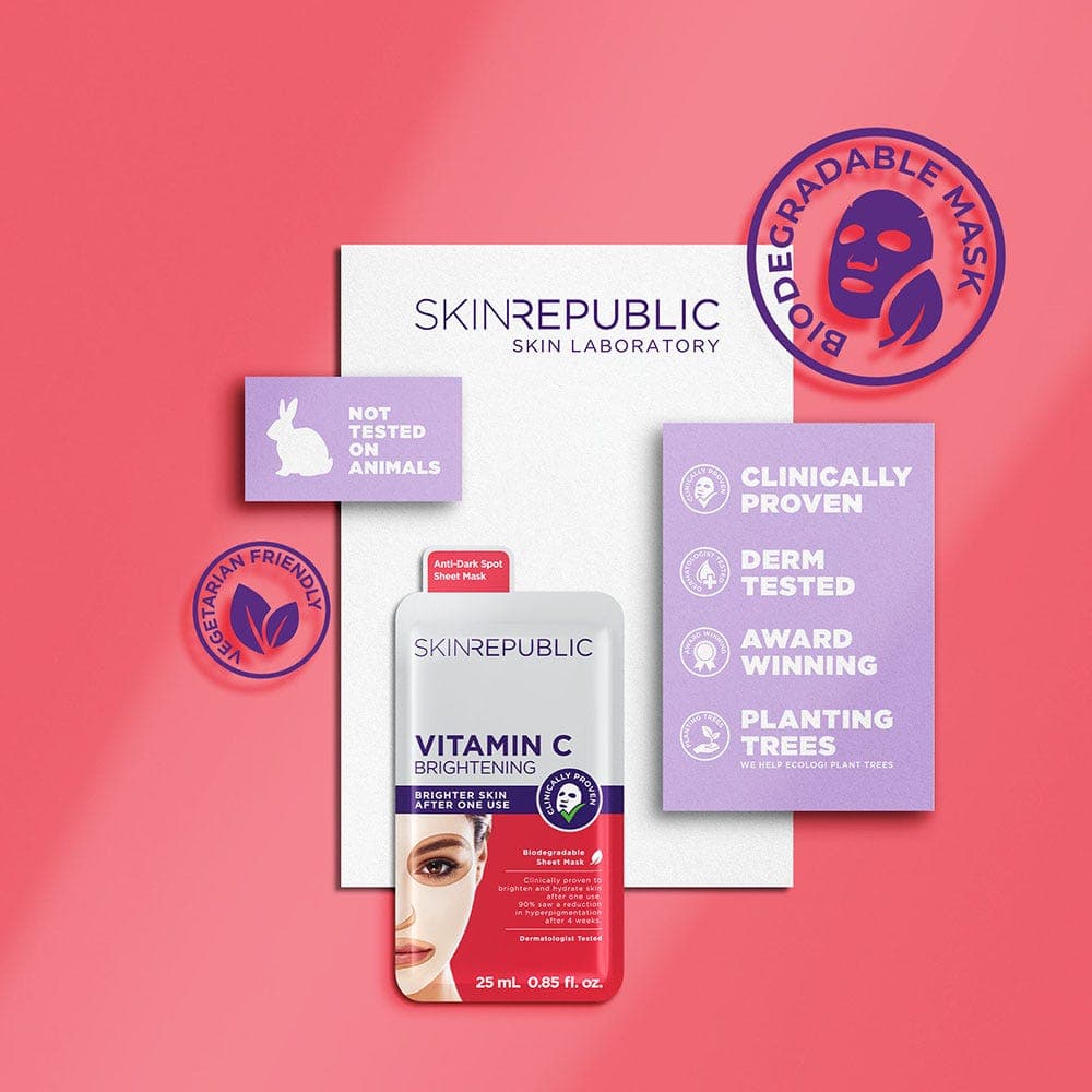Skin Republic Face Mask Sheet Vitamin C 25 Ml