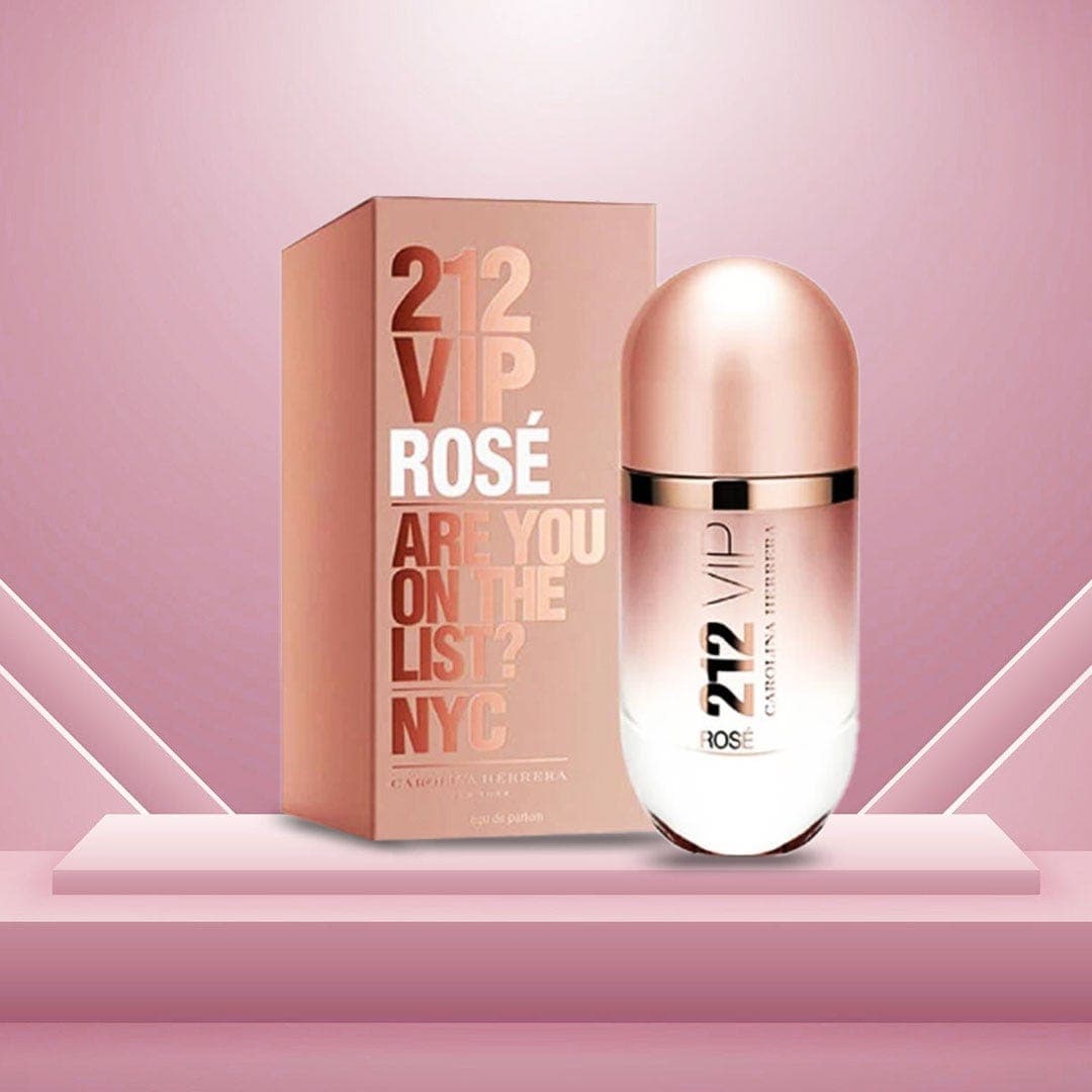 Carolina Herrera 212 VIP Rose Eau de Parfum for Women - 50 ml