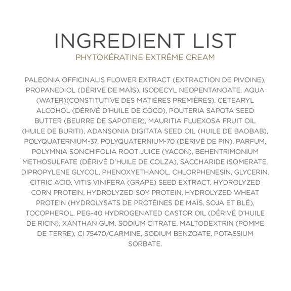 Phytokeratine Cream For Ultra Damaged Hair 100 Ml