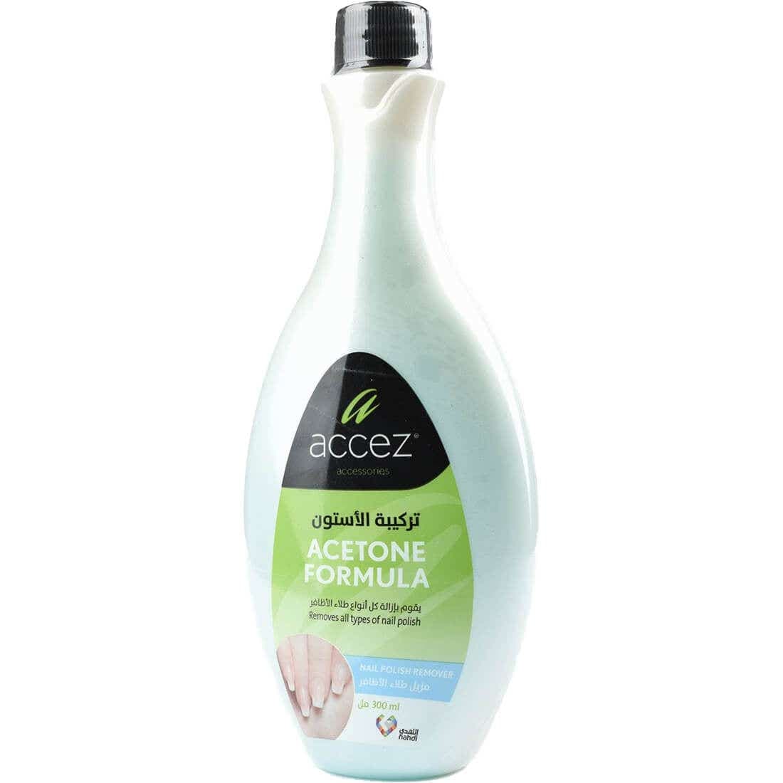 Accez Acetone Nail Polish Remover - 300ml