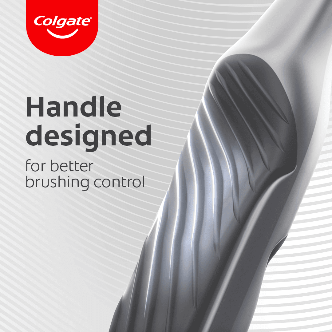 Colgate Slim Soft Charcoal Toothbrush 2Pcs