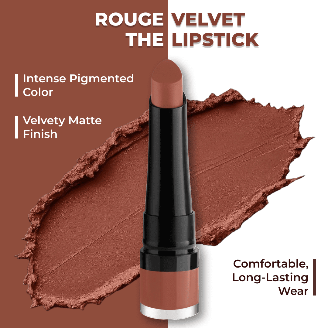 Bourjois Rouge Velvet The Lipstick 16- Brown