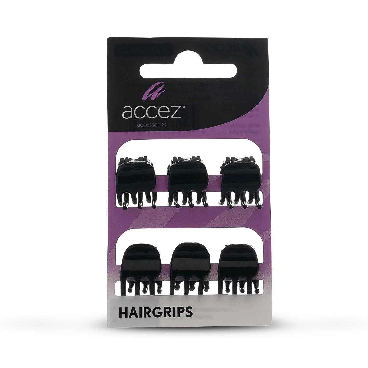 Accez Hairgrips Small 6 pcs