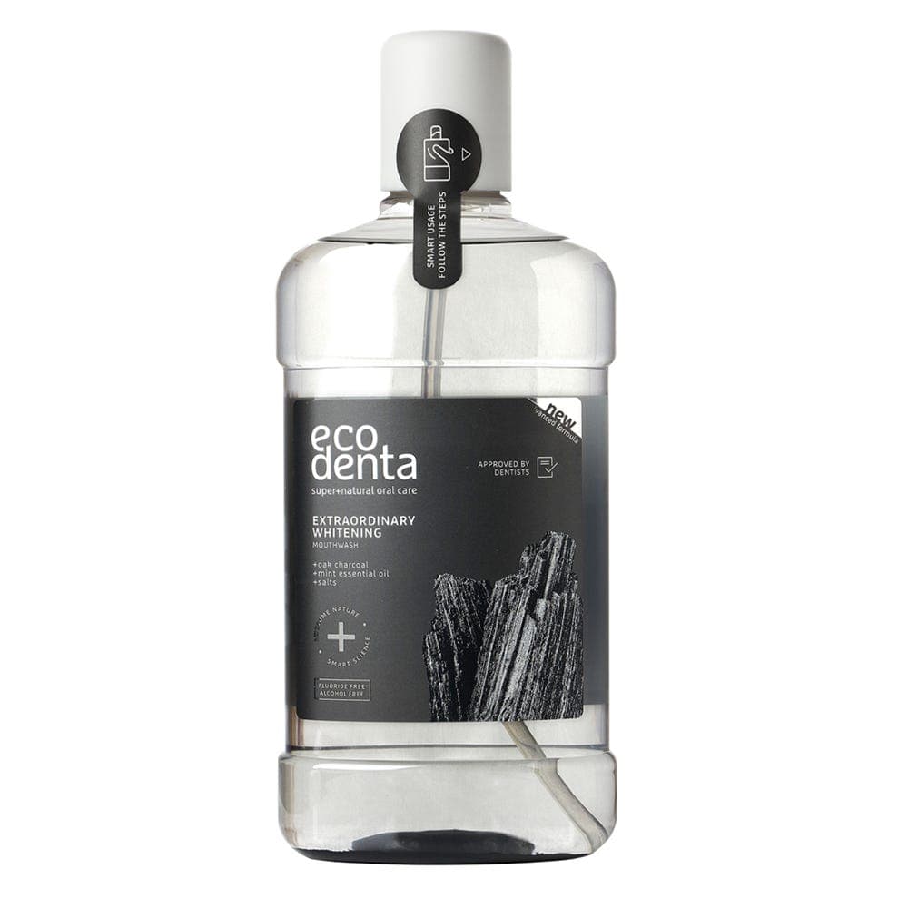 Ecodenta Black Whitenning Mouthwash 500 Ml
