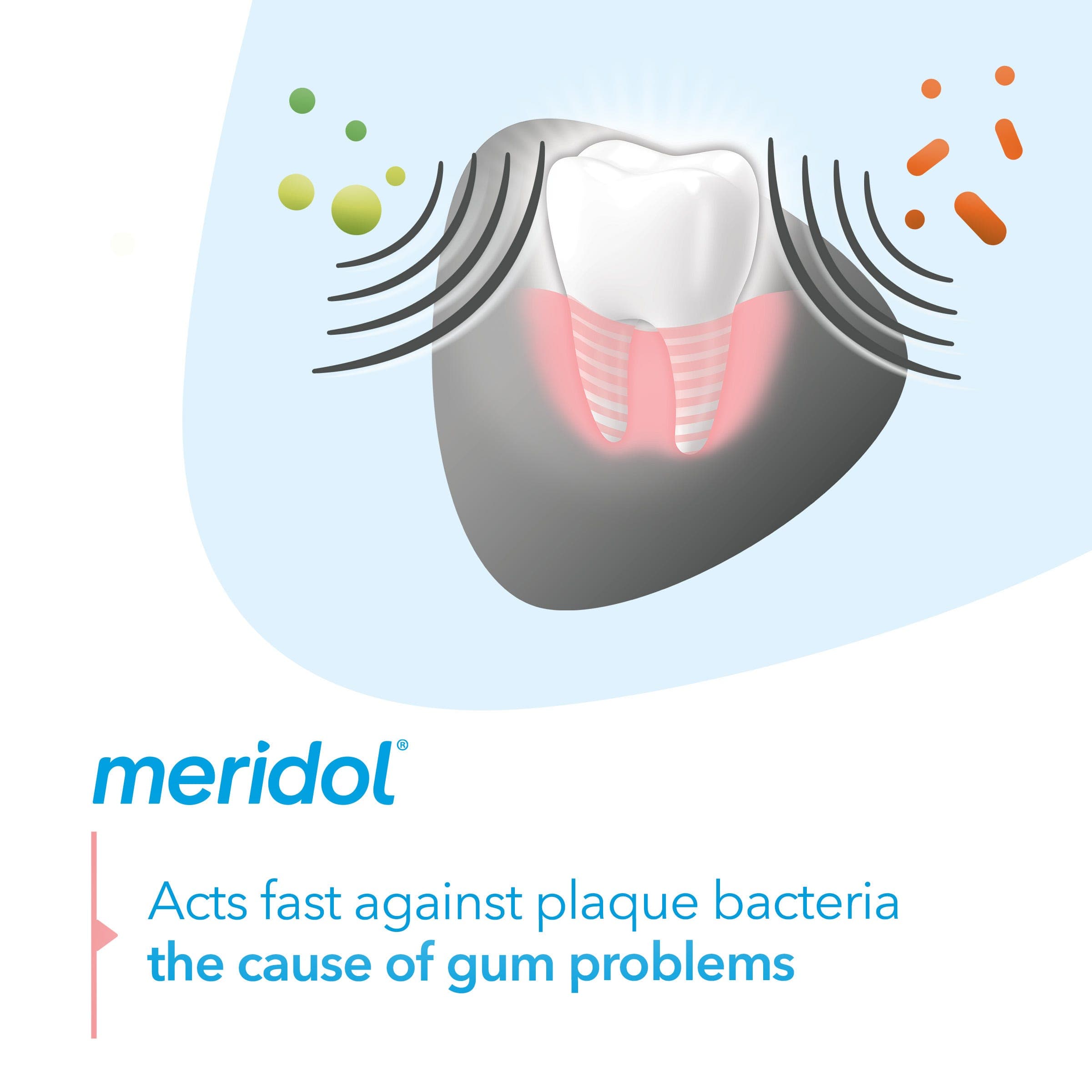 Meridol Gum Health & Gentle Whitening Toothpaste 75 ml