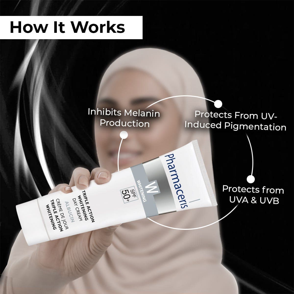 فارماسيرز كريم تفتيح البشرة مع واقي شمس 30 مل Spf50