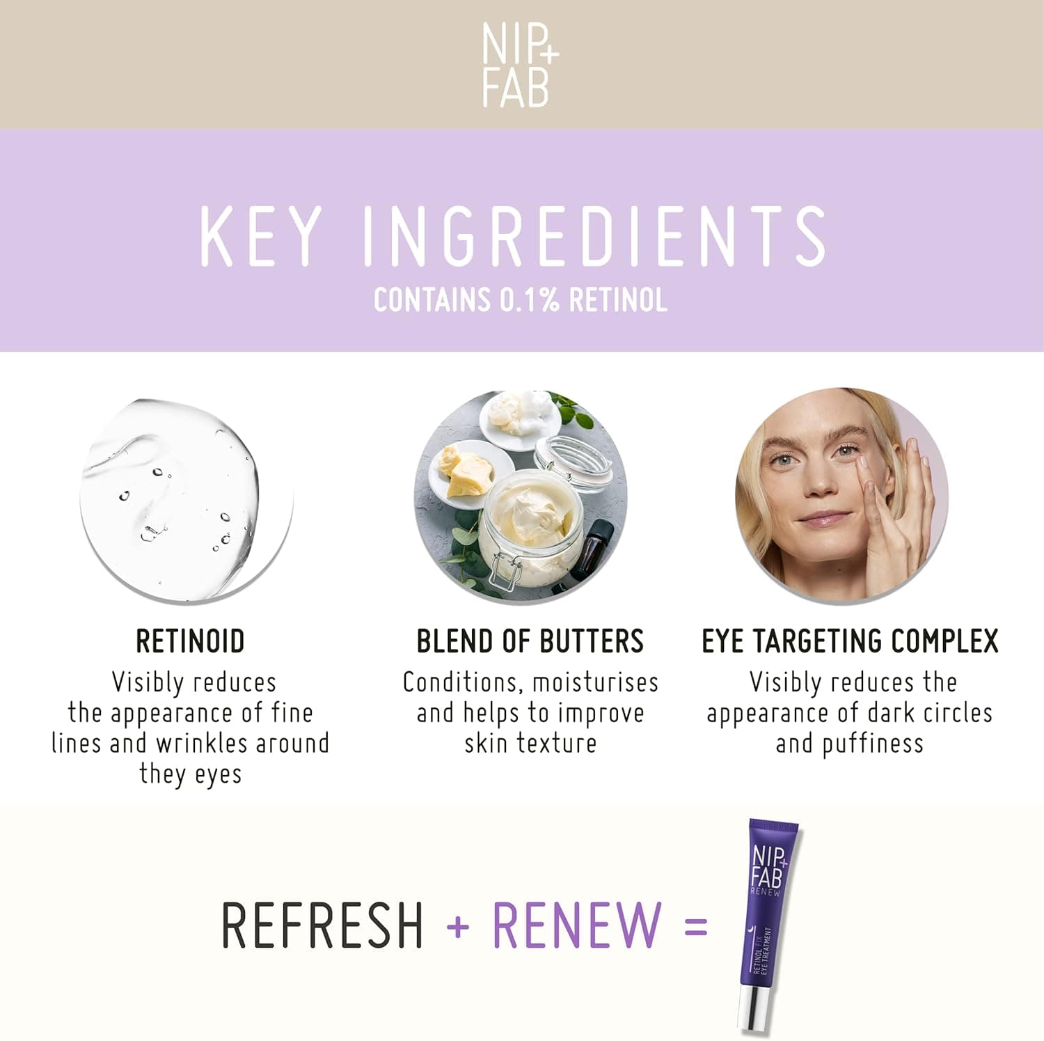 Nip + Fab Retinol Fix Eye Treatment 15Ml