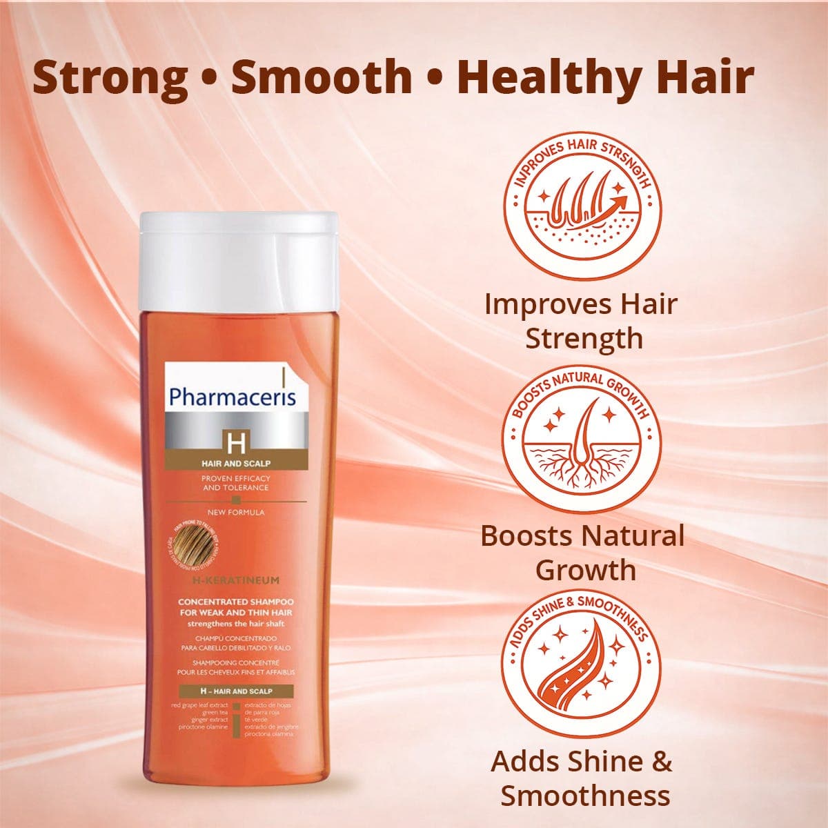 Pharmaceris Strengthening Shampoo For Weak Hair - 250 ml