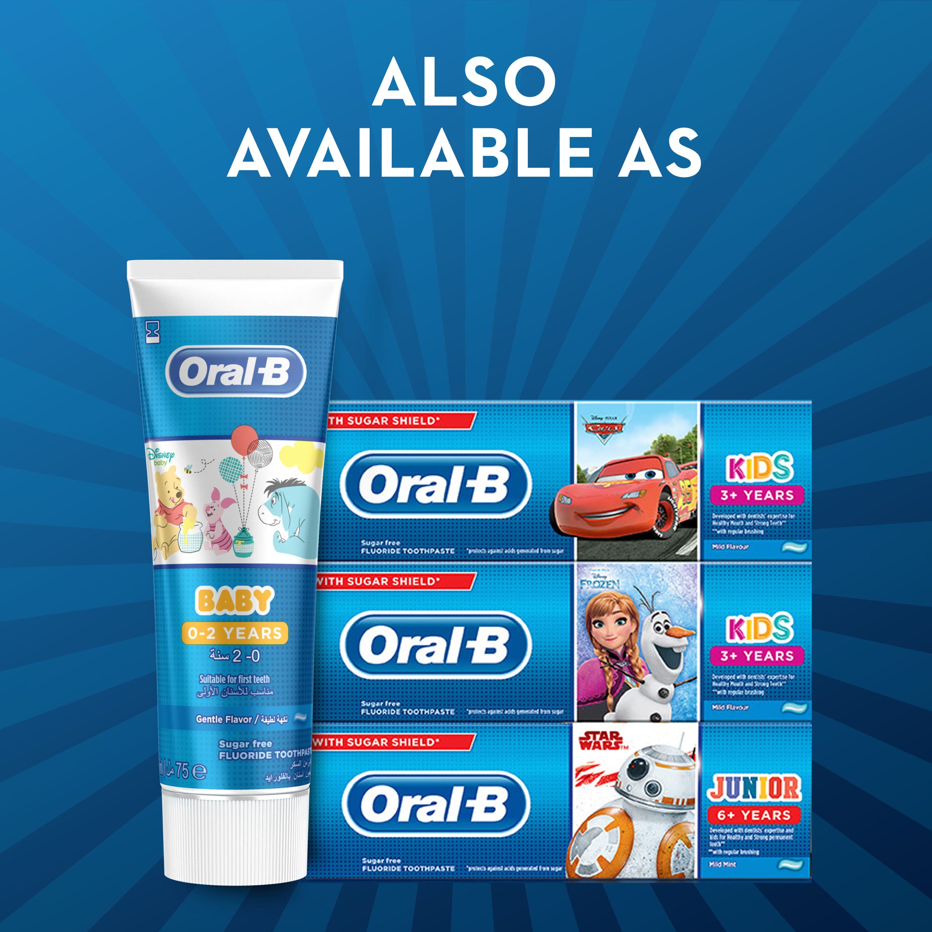 Oral-B Toothpaste Kids Junior Star War (Boys) 75 Ml