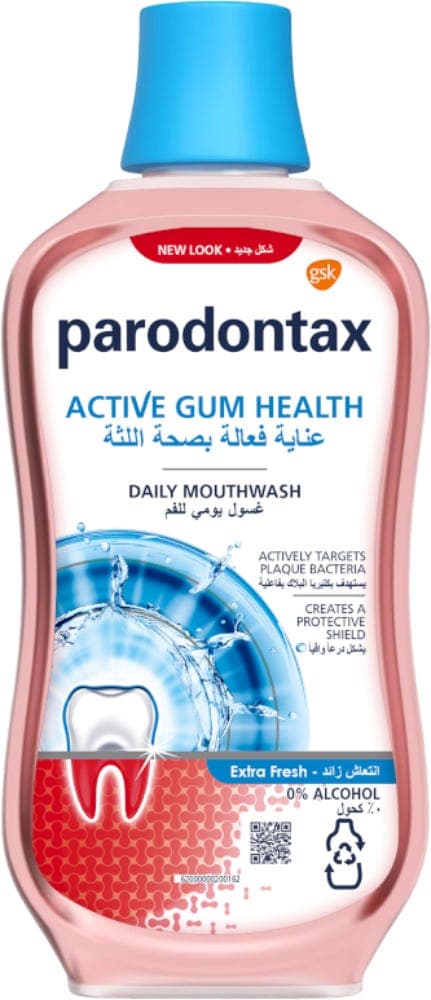 Parodontax Mouthwash Active Gum Health Extra Fresh 500 ml
