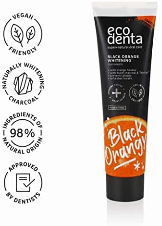 Ecodenta Toothpaste Black Orange Whitening 100ml