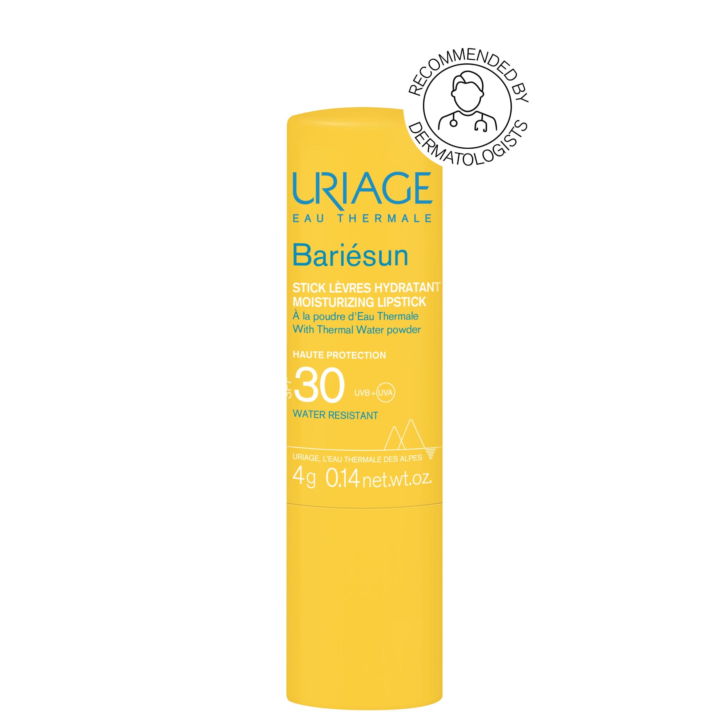يورياج باري صن بلسم واقي شمس للشفاه +SPF30 مع فيتامين E مقاوم للماء 4 جم