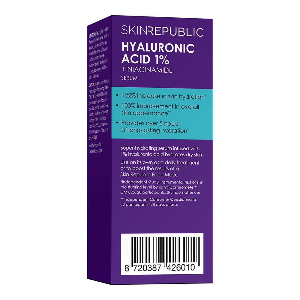 Skin Republic Hyaluronic Acid 1% + Niacinamide 2% Serum - 30 ml