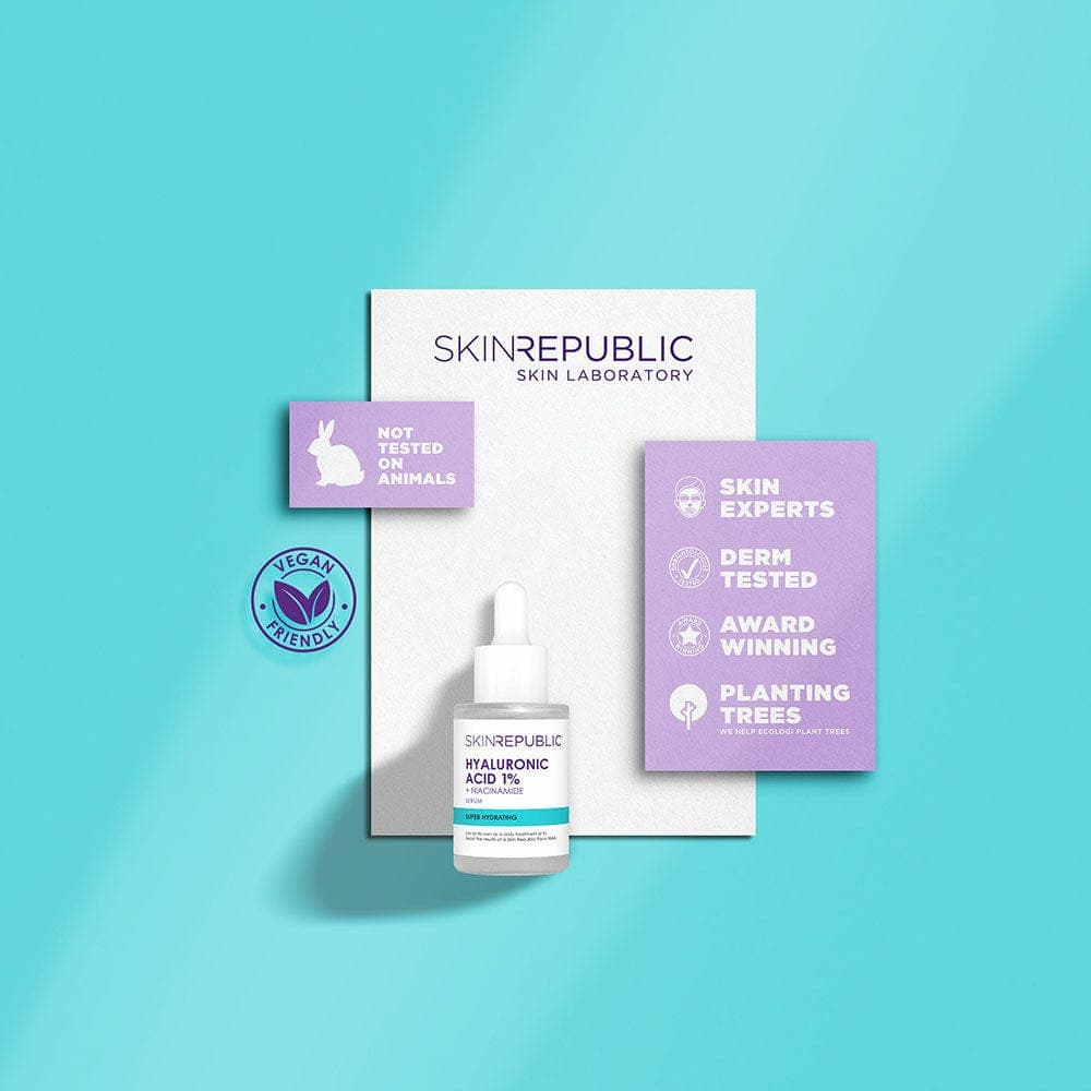Skin Republic Hyaluronic Acid 1% + Niacinamide 2% Serum - 30 ml
