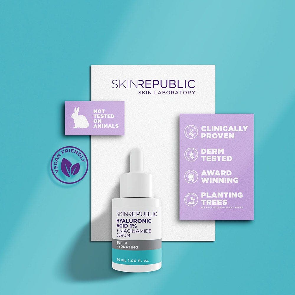 Skin Republic Hyaluronic Acid 1% + Niacinamide 2% Serum - 30 ml