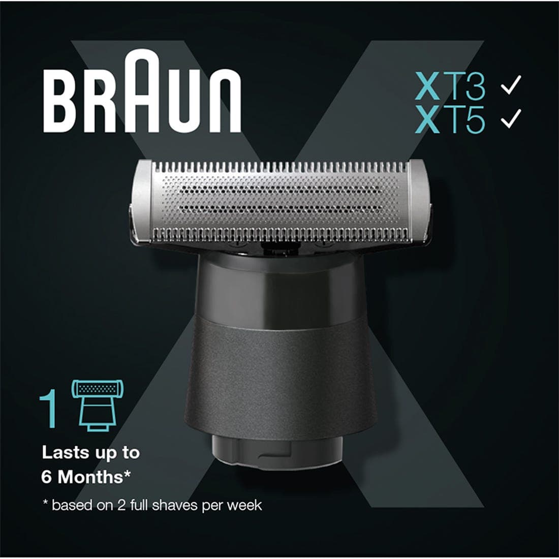 براون ملحقات أدوات تشديب اللحية XT3 & XT5