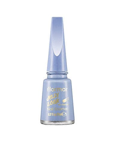 Flormar Jelly Look Nail Polish 35 Cyrstal Blue