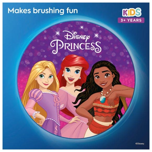 Oral-B Kids Battery Toothbrush, Disney Princess, Extra Soft Bristles, 3+ Years, 1 Count