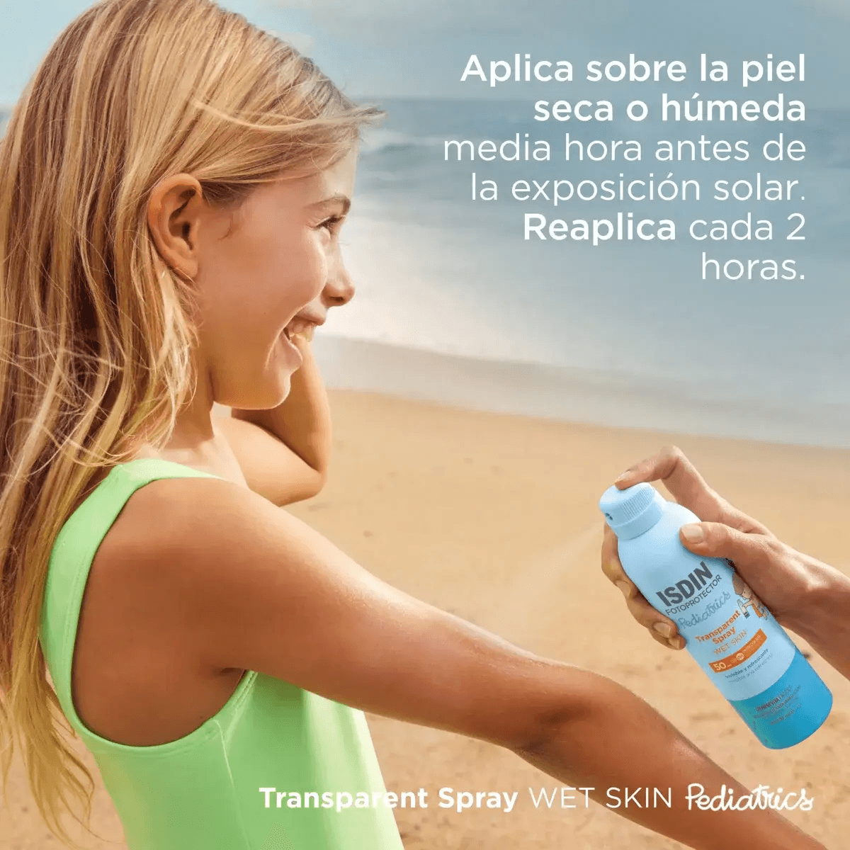SPF 50 ايسدين فوتوبروتكتور ترانسبيرنت بخاخ واقي شمسي للأطفال