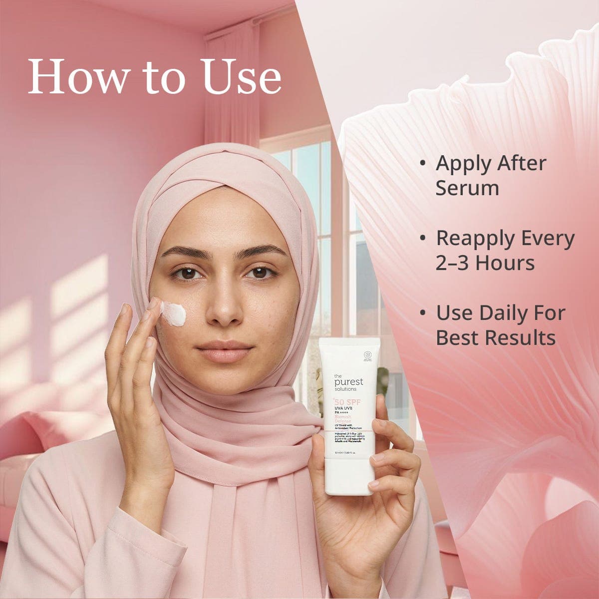 The Purest Solutions Blemish Defense Sunscreen Cream SPF 50 Plus 50 ml