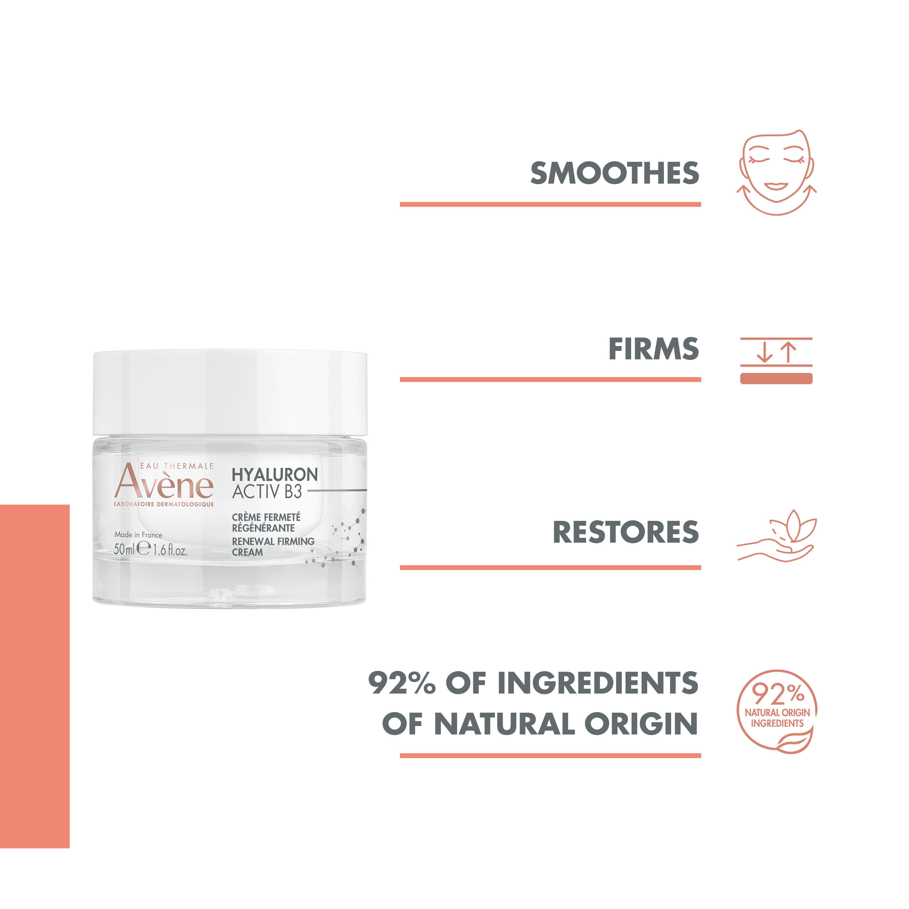 Avene Hyaluron Activ B3 Cream Multi-Intensive 50 ml