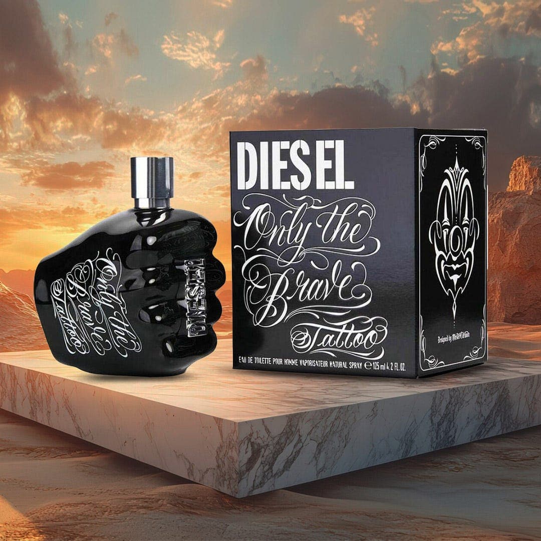 Diesel Only The Brave Tattoo Eau de Toilette for Men - 125 ml