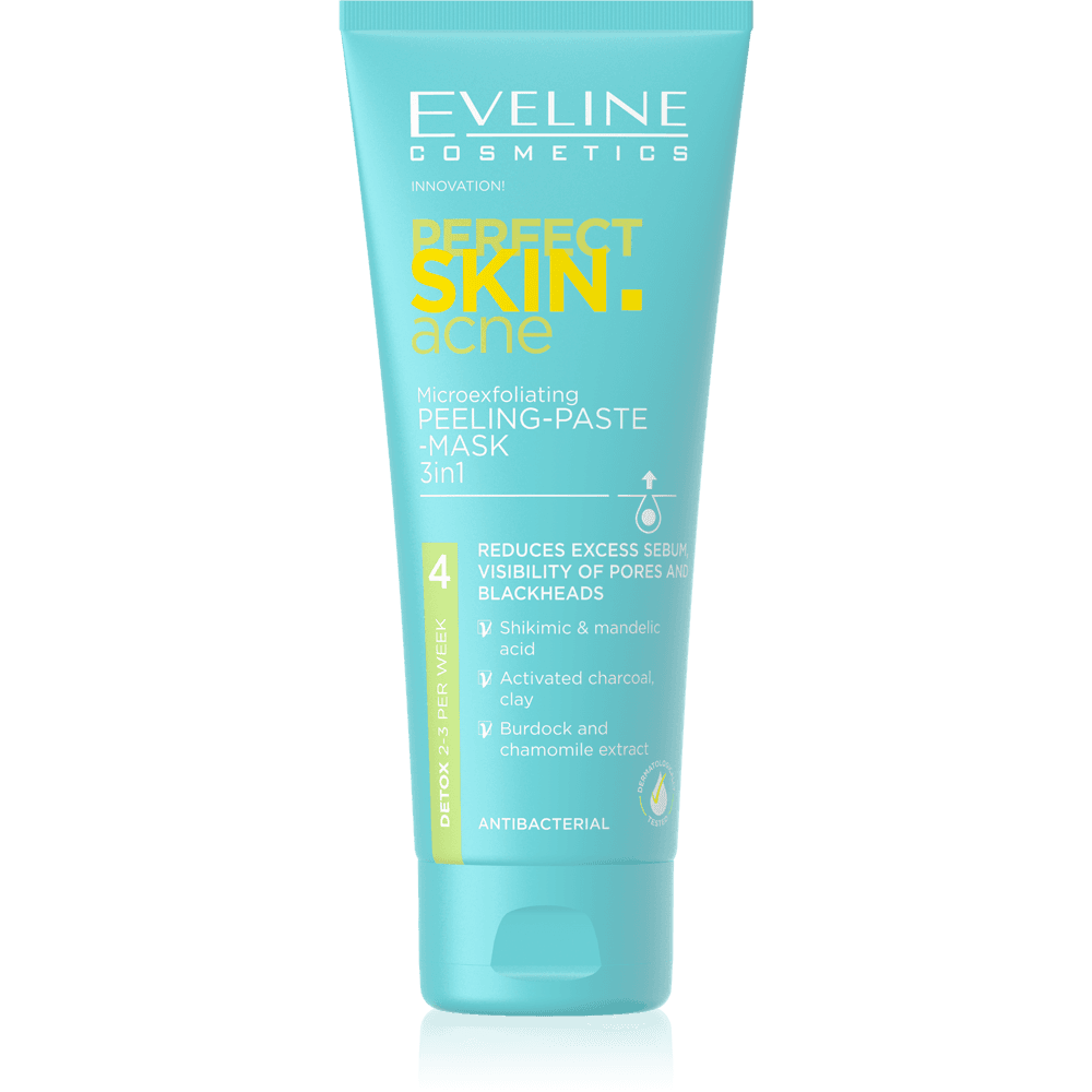 Eveline Perfect Skin Acne Peeling Mask 3in1 75ml
