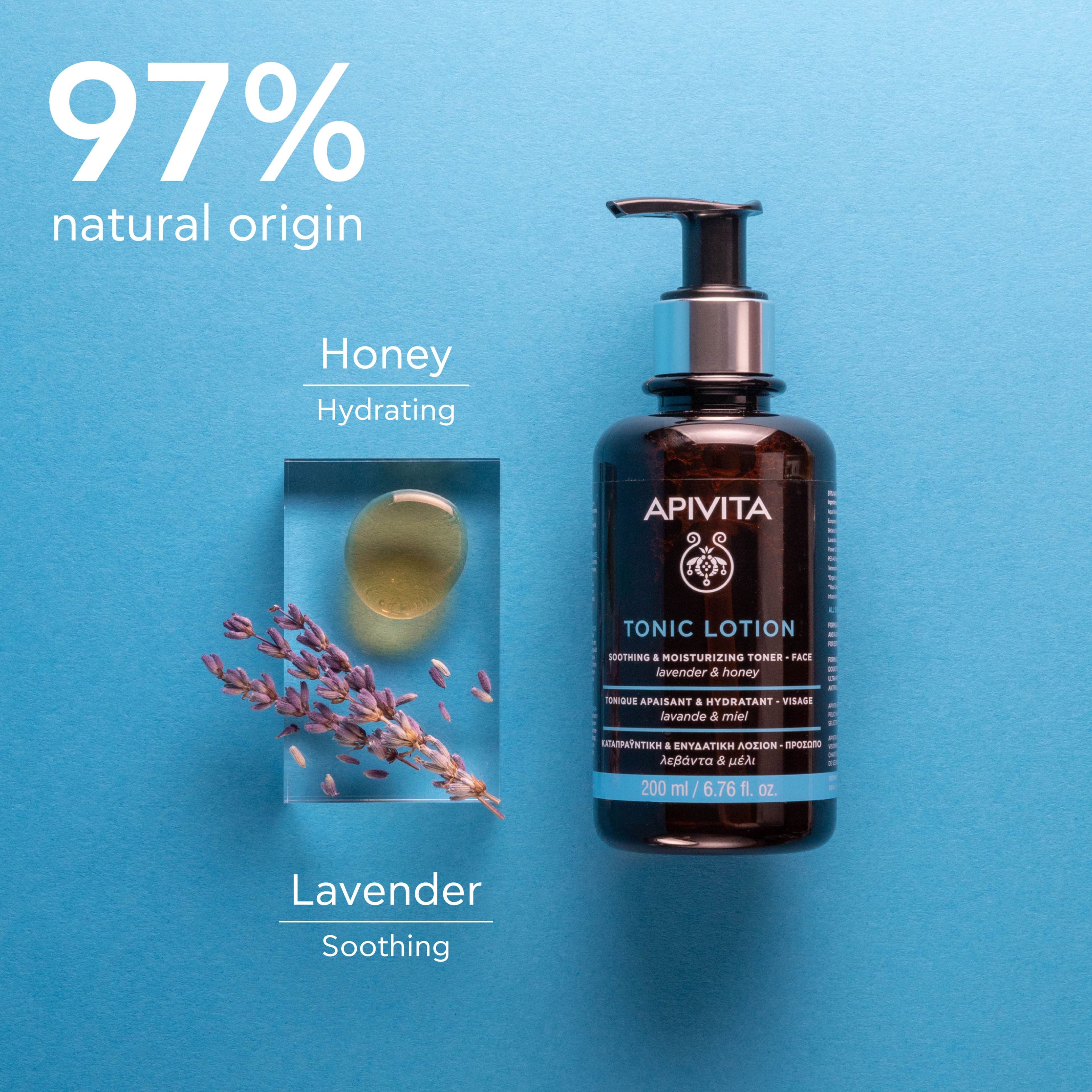 Apivita Soothing and Moisturizing Face Toner with Honey and Lavender 200 ml