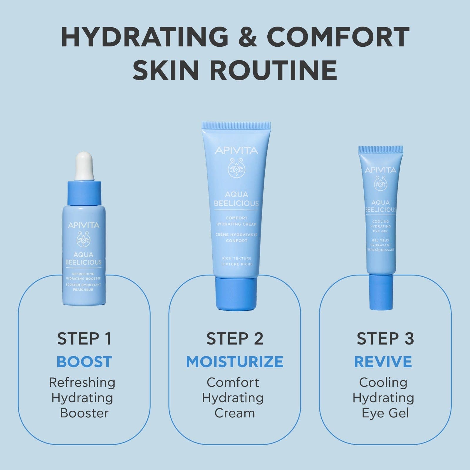 Apivita Aqua Beelicious Hydrating Cream for Normal to Dry Skin 40 ml