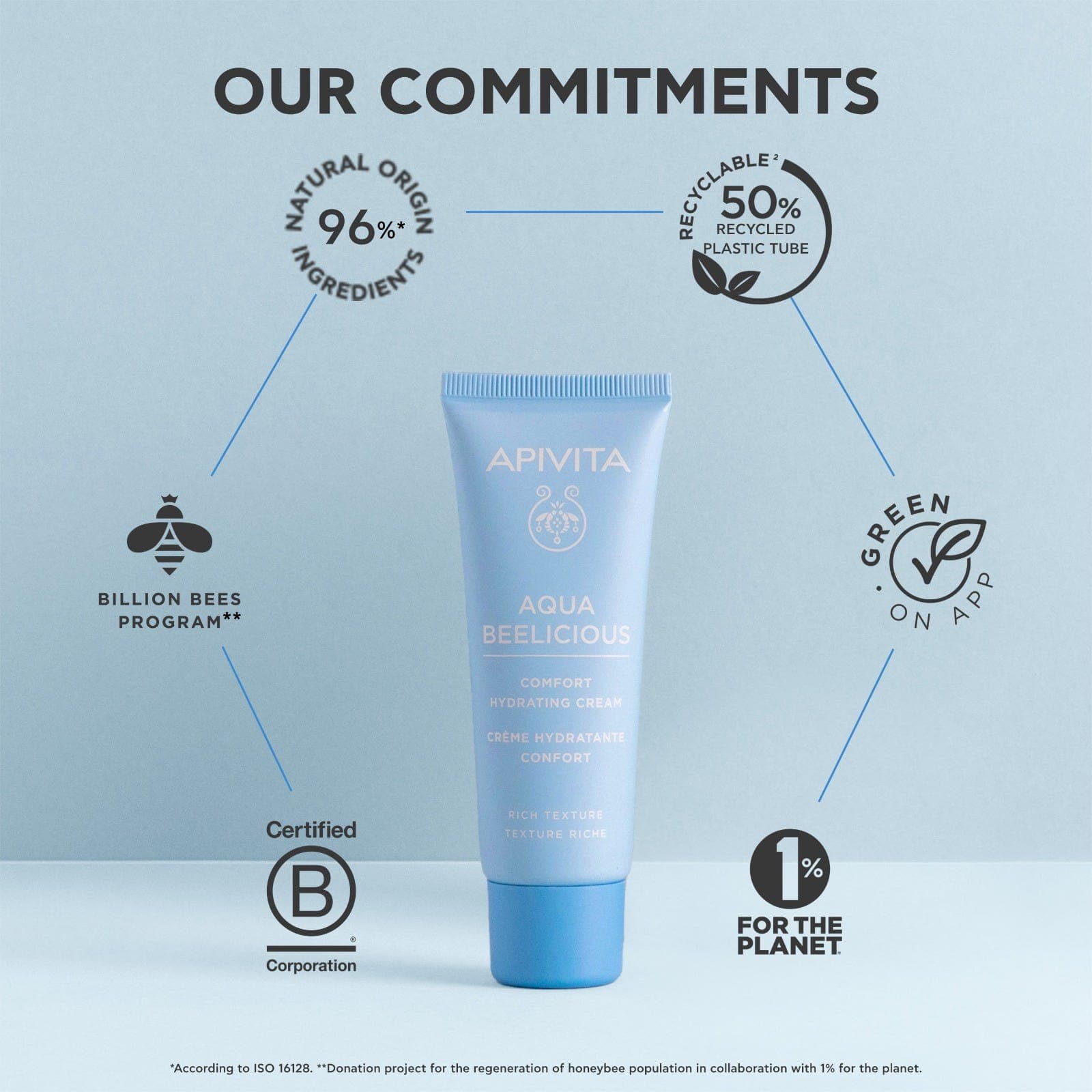 Apivita Aqua Beelicious Hydrating Cream for Normal to Dry Skin 40 ml