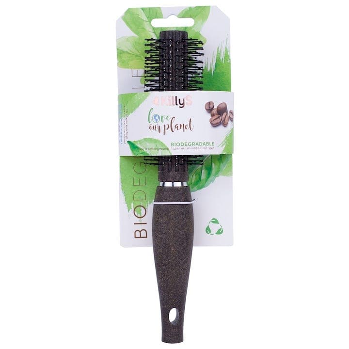 Killys Biodegradabe Hairbrush Made Of Coffee Grds - Modeling