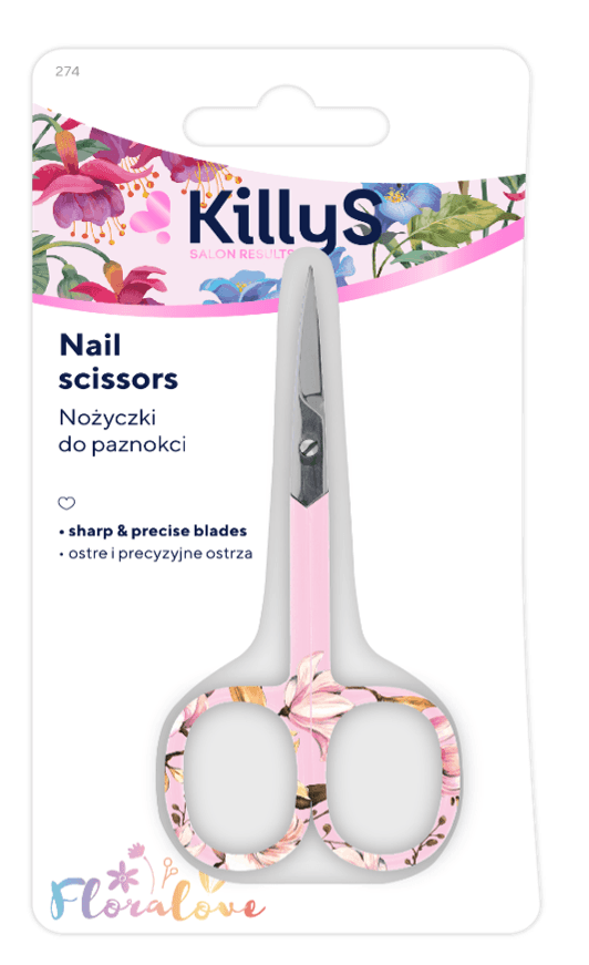 KillyS Nail Scissors Floralove Collection