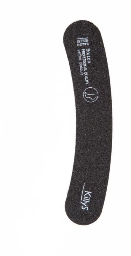 Killys Pedicure File Ergonomic Shape Double-Sided Grit