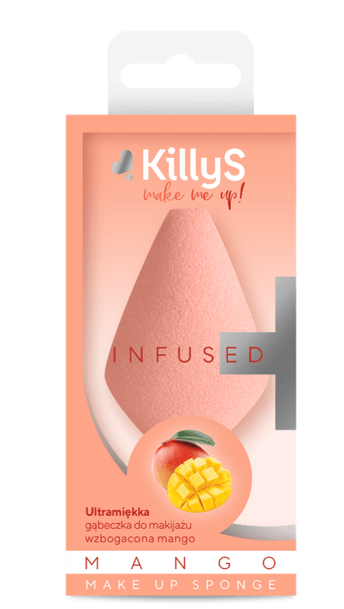 KillyS Makeup Sponge Drop Shape Infused With Mango Extract