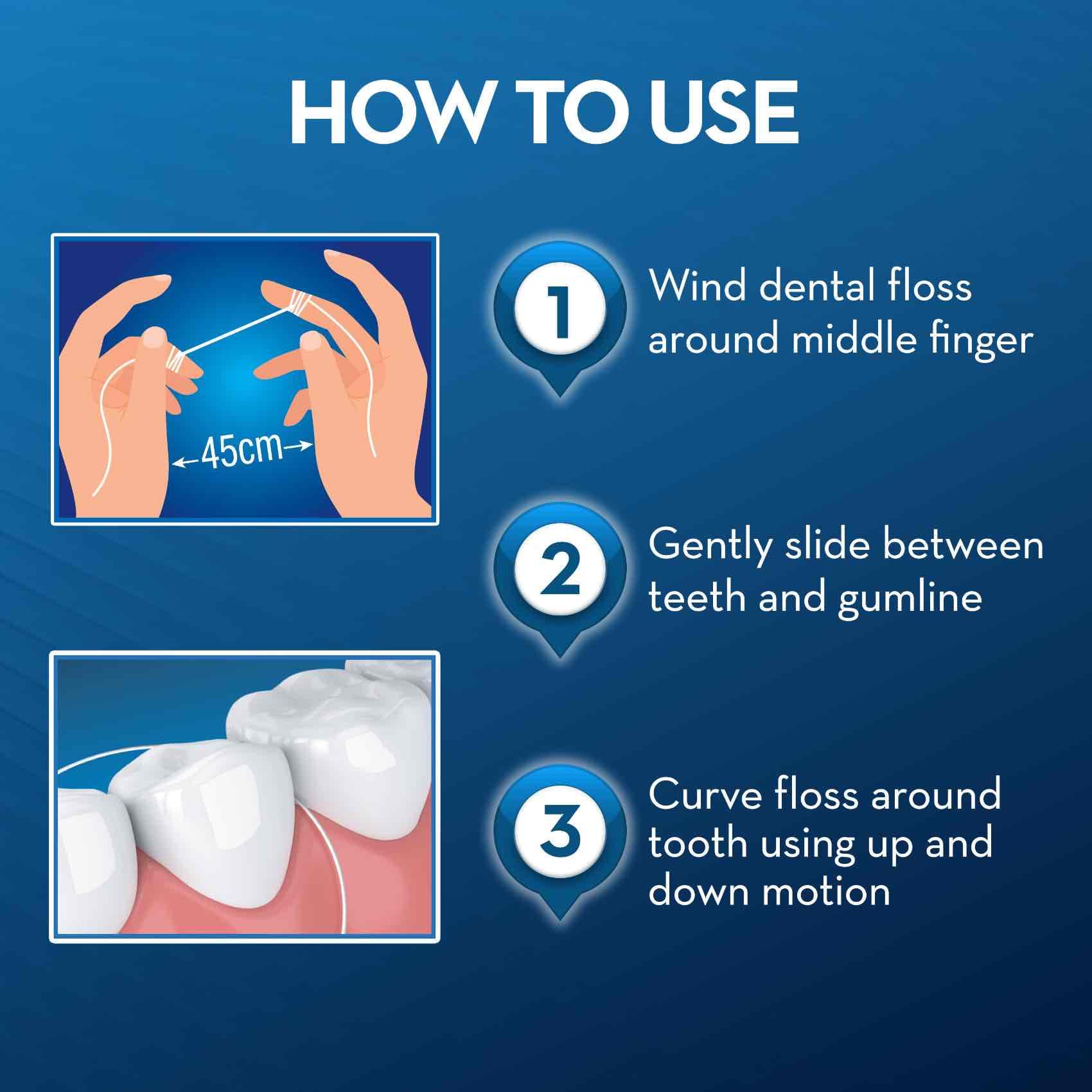 Oral-B Essential Mint 2*50 Wax