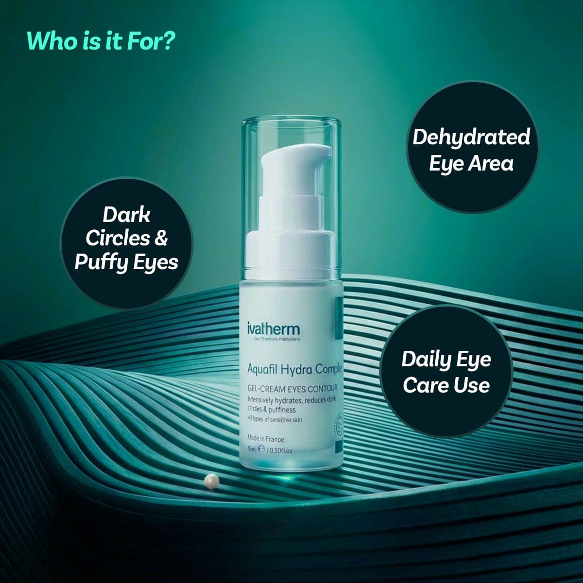 Ivatherm Aquafil Hydra Complex Gel Eyes Contour - 15 ml