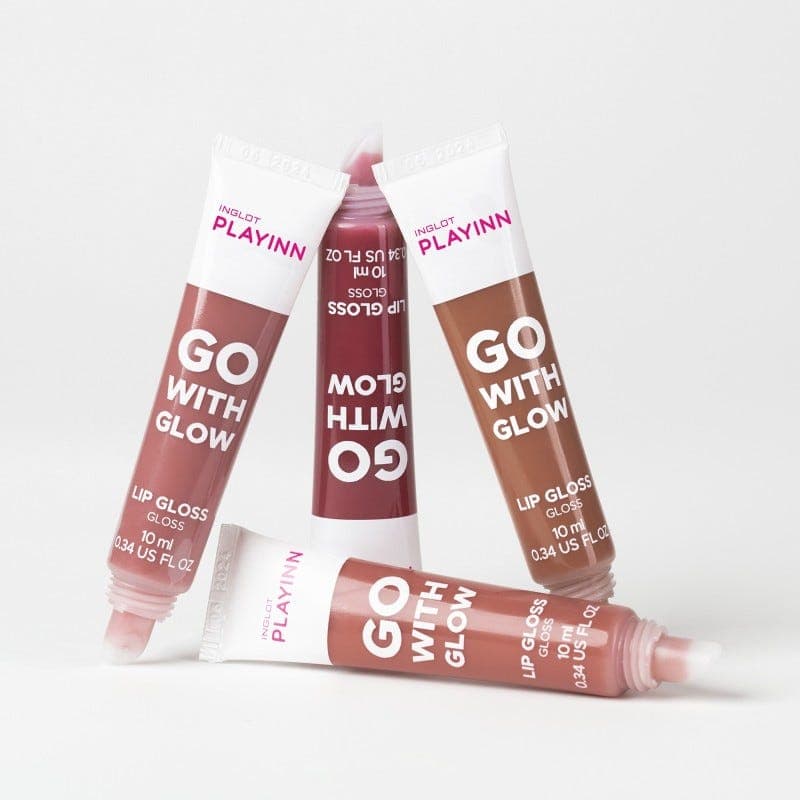 Inglot Playinn Go With Glow Lip Gloss Go With Pink 22