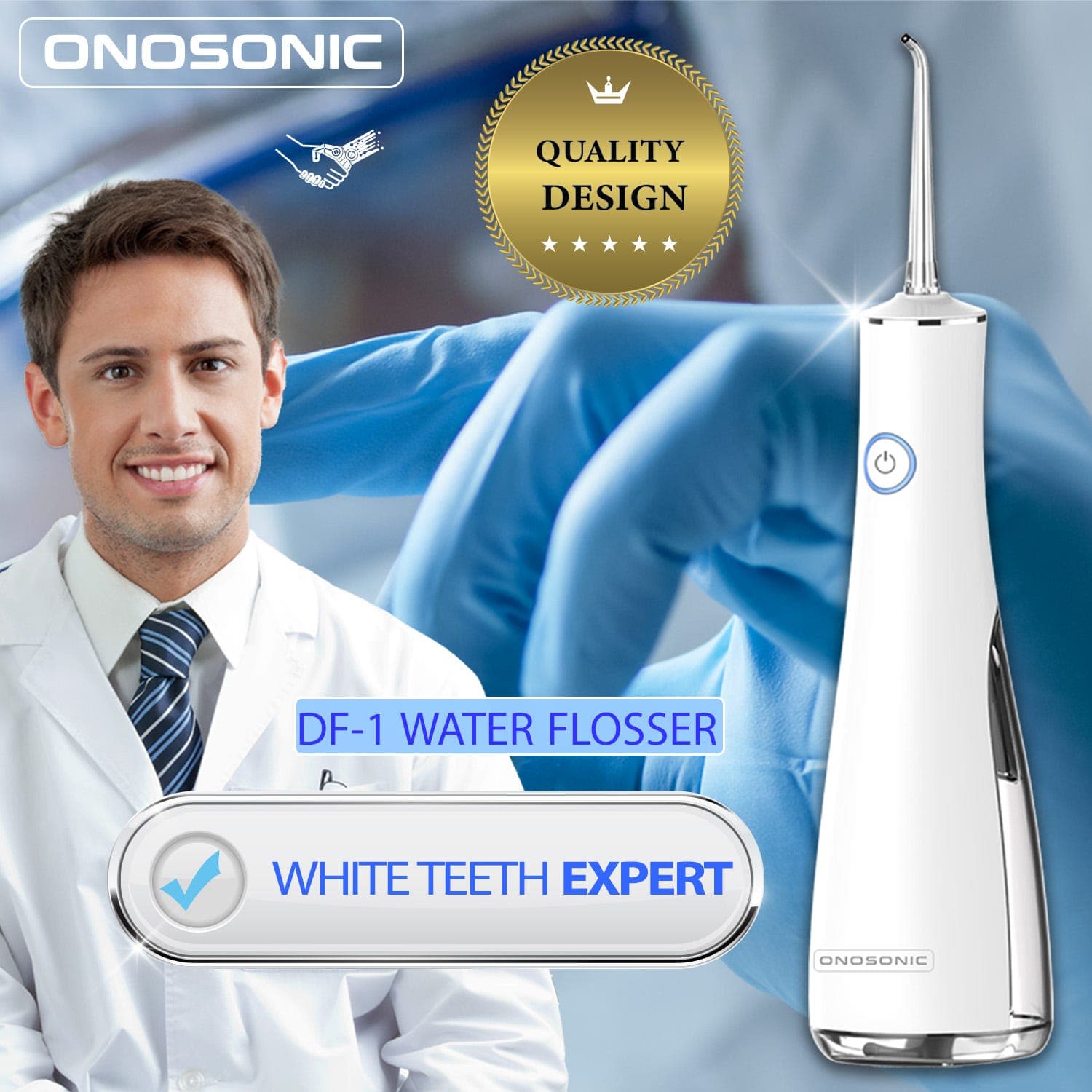 Onosonic Df-1 Usb Portable Water Flosser