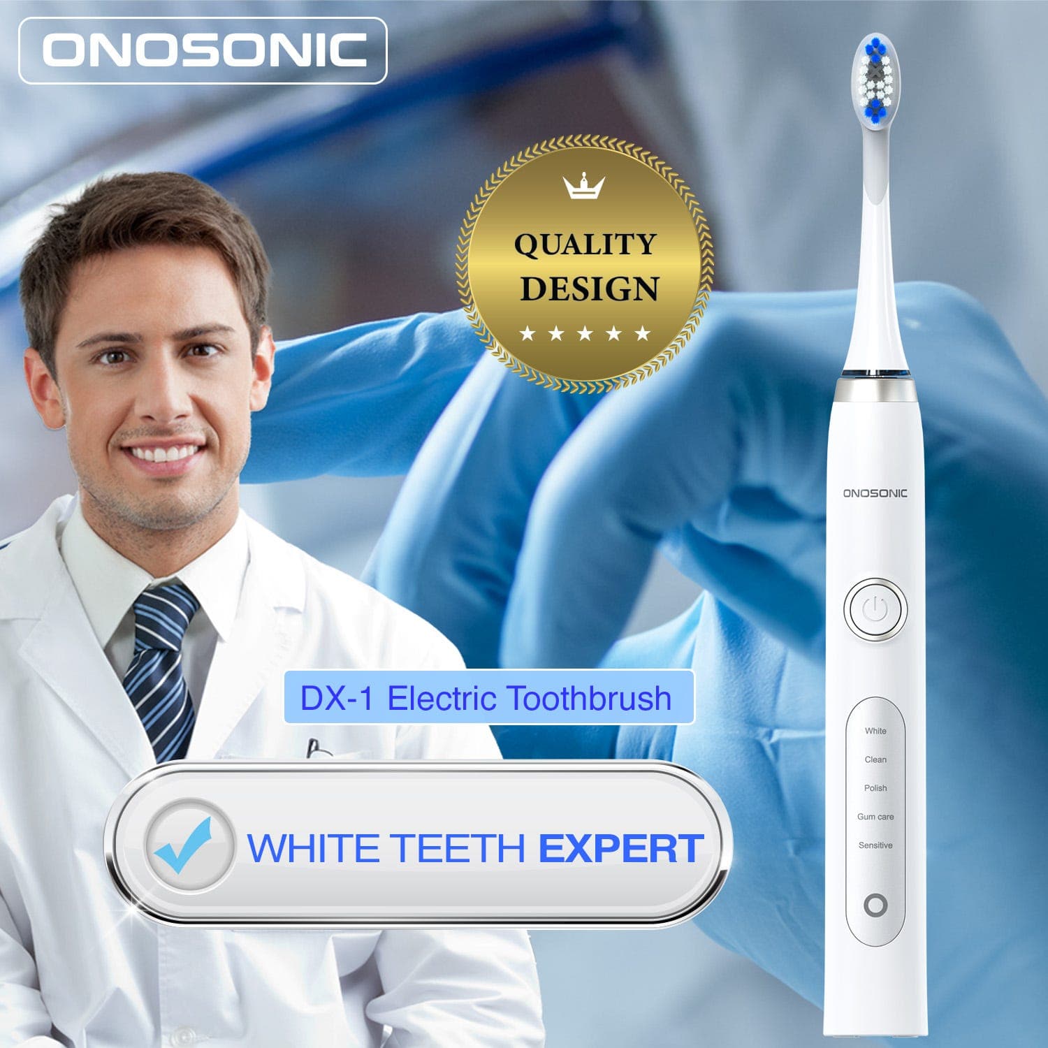 Onosonic Dx-1 Twin Engine Electric Toothbrush