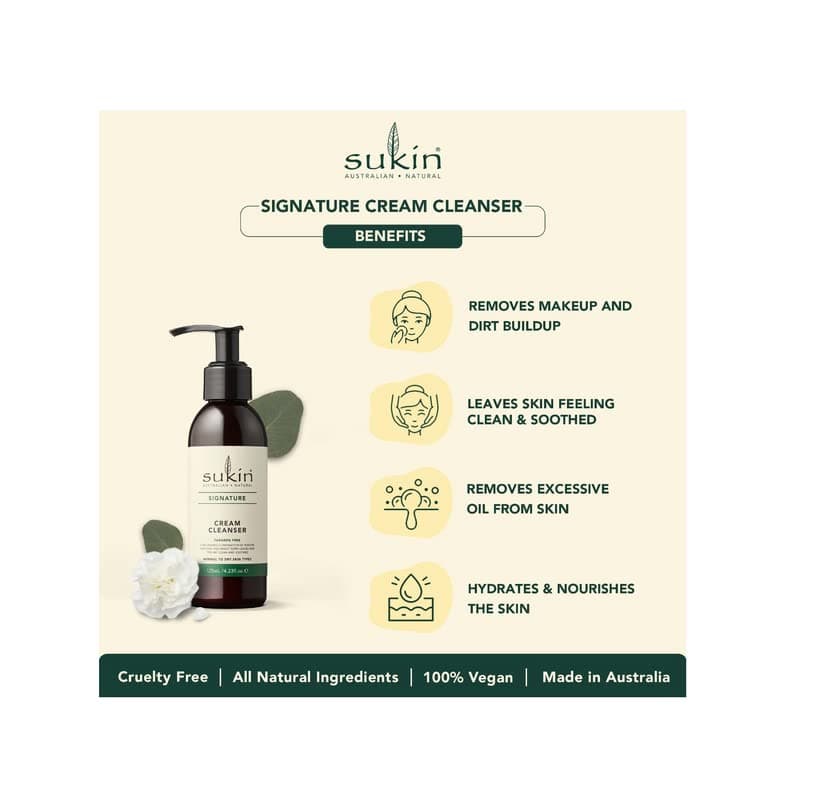 Sukin Cream Cleanser 125ml