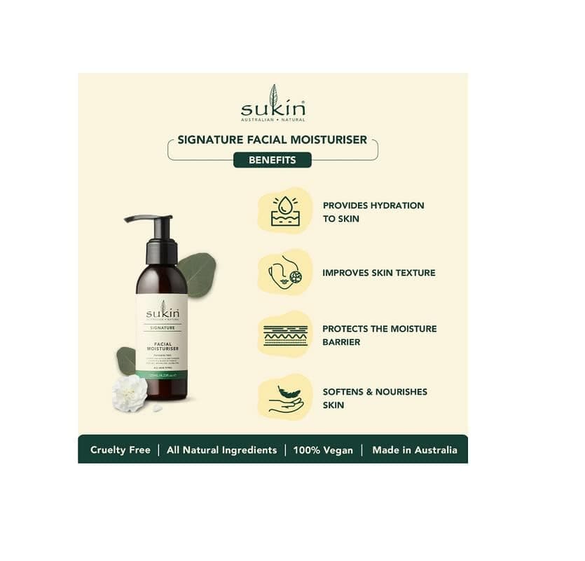 Sukin Facial Moisturiser 125 ml