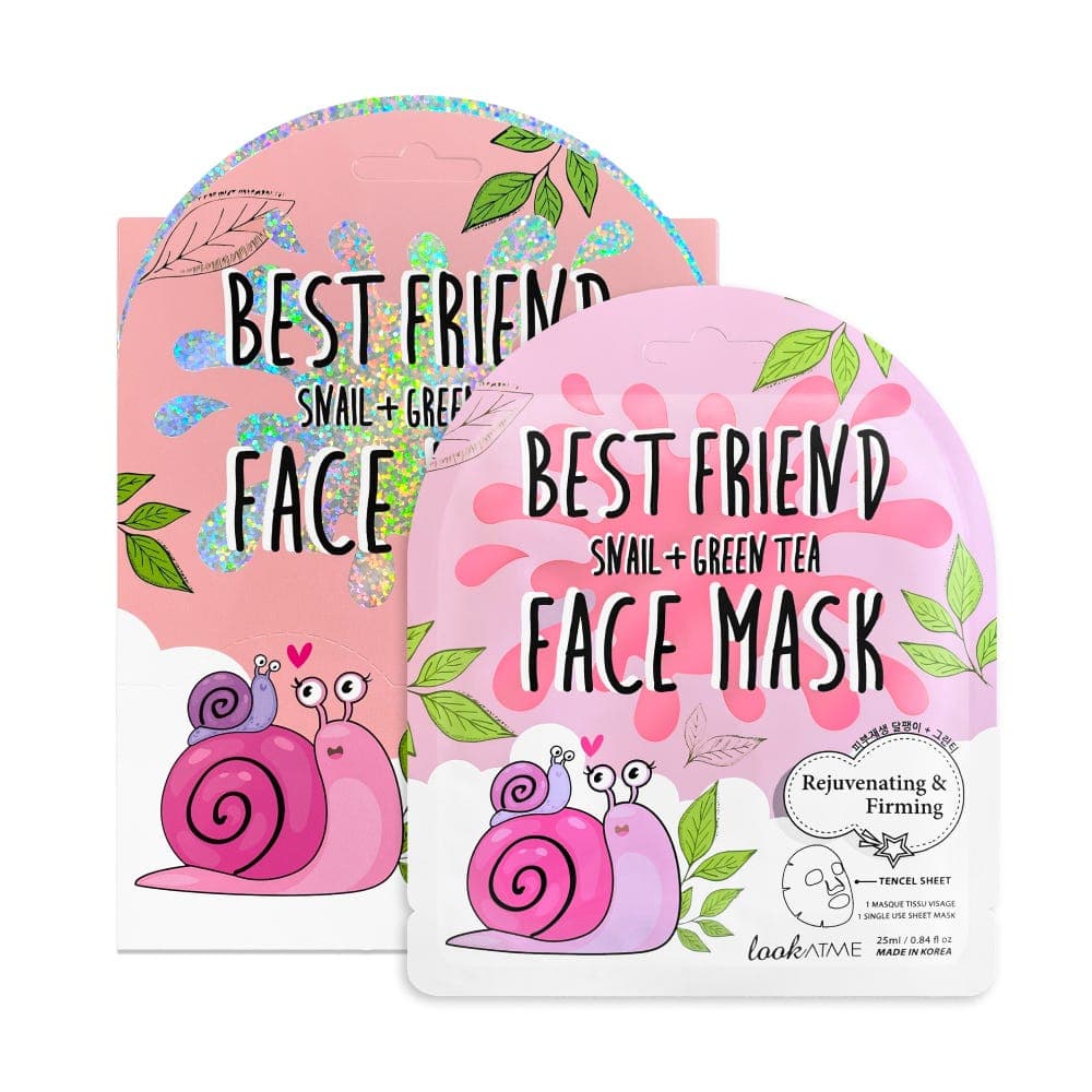 Look At Me Best Friend (Snail + Green Tea) Face Mask