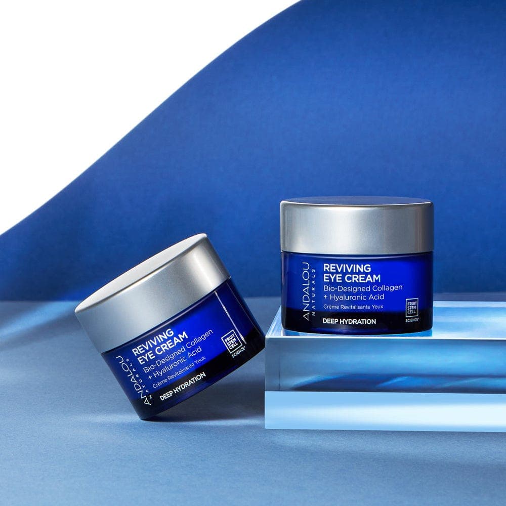 Andalou Reviving Eye Cream Bio-Designed Collagen Hydration 0.45 oz